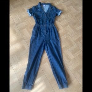 Denim Pantsuit